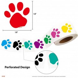 Paw Print Stickers for Kids 500PCS Cute Animal Sticker Dogs Party Supply Classroom Birthday Reward Gift $16.68 Kids' Stickers