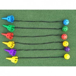 2pcs Scoop Ball Catch BallSet Launch Balls Outdoor Party Activitiy for Lawn Camping Beach (Random Color) $20.71 Play Sets & P...