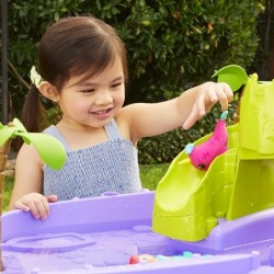 Mermaid Island Wavemaker Water Table with Five Unique Play Stations and Accessories Multicolor 38 Inch $92.55 Sandboxes & Bea...