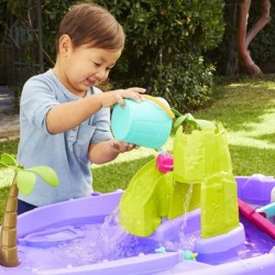 Mermaid Island Wavemaker Water Table with Five Unique Play Stations and Accessories Multicolor 38 Inch $92.55 Sandboxes & Bea...