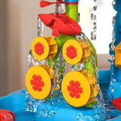 Sand and Water Table Toy for Kids 3 Tier Water Showers Pond Water Table | Kids Water Play Table Activity Table Summer Outdoor...