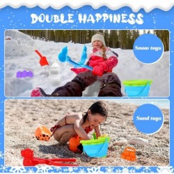 17 Pcs Snowball Maker Toys Winter Snow Toys Kit ​Snowman Penguin Duck Snow Molds Outdoor Snowball Fight Kits for Kids Adults ...