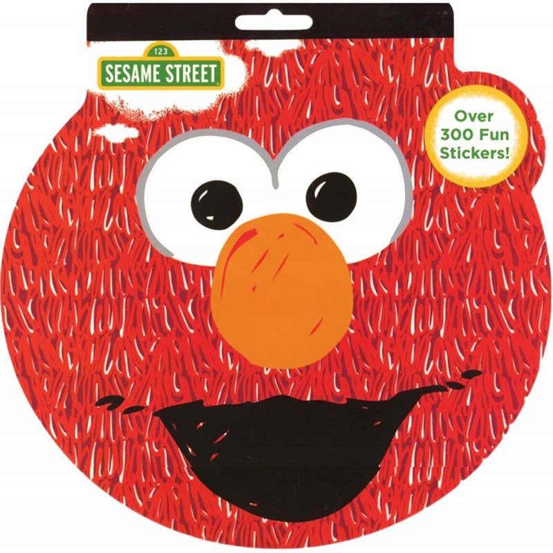 Shaped Sticker Book Over 300 Stickers 4 Sheets Elmo $14.42 Kids' Stickers