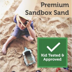 50 LB Premium Grade Quikrete Play Sand for Sandbox Craft Sand and General Kids Play Sand Usage. Included with a Sheet of Summ...