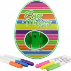 The EggMazing Easter Egg Mini Decorator Kit Arts and Crafts Set - Includes Egg Decorating Spinner and 6 Markers $44.06 Craft ...