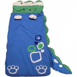 Fun Sleeping Bag for Kids Happy Dinosaur Surprise Animal Kids Slumber Bag with Pillow Cat Soft Warm for Daycare Preschool Kin...