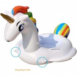 Baby Pool Float Unicorn Inflatable Swimming Pool Floating Toddler Water Toys Fun for 3 4 5 6 Year Old Boy Girl Kids Outdoor P...