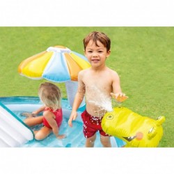 Gator Inflatable Play Center for Ages 2+ Blue $62.06 Swimming Pool & Outdoor Water Toys