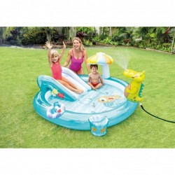 Gator Inflatable Play Center for Ages 2+ Blue $62.06 Swimming Pool & Outdoor Water Toys