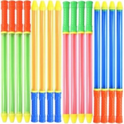 22" Crayon Water Gun Set Outdoor Water Toys - 16 Pcs Big Water Blasters Squirt Water Guns Bulk Pool Beach Party Games Water T...