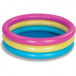 Inflatable Kiddie Pool Small Baby Pool 3 Color Rings for Kids Blow up Kid Pool Indoor & Outdoor Swimming Pool 34 Inches $24.5...