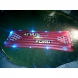 Splash Pong Inflatable Floating Beer Pong Table with LED Lights 2 Person Multi (PPI SPLTE) $73.58 Swimming Pool & Outdoor Wat...