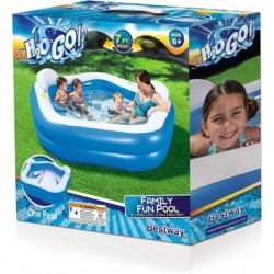 H2OGO! 7' x 6'9" x 27" Family Fun Pool $92.08 Swimming Pool & Outdoor Water Toys