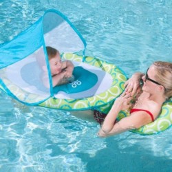 Mommy and Me Baby Spring Float with Canopy $58.13 Swimming Pool & Outdoor Water Toys