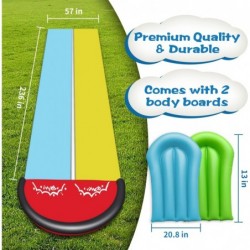 Lawn Water Slide for Kid and Adult - 20FT Long Giant Adult Water Slide for Outside with 2 Surfboards Water Slide for Backyard...