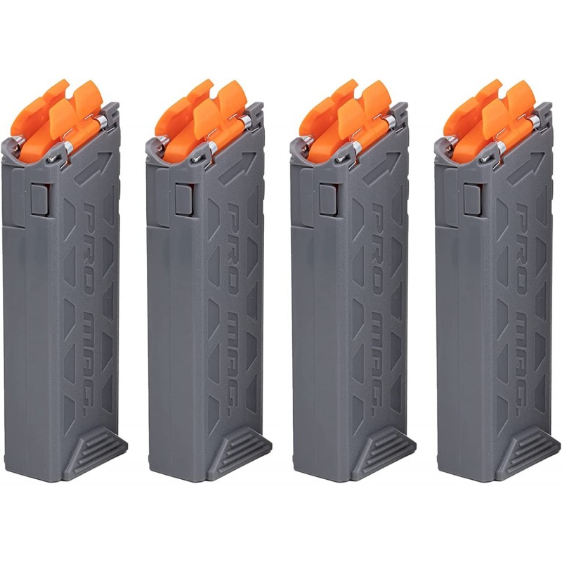 Pro-Series MK-2.1 Half-Length Dart Cartridge 4-Pack for Toy Foam Blasters Quick-Reload Clips for Half-Length Cartridge Darts ...