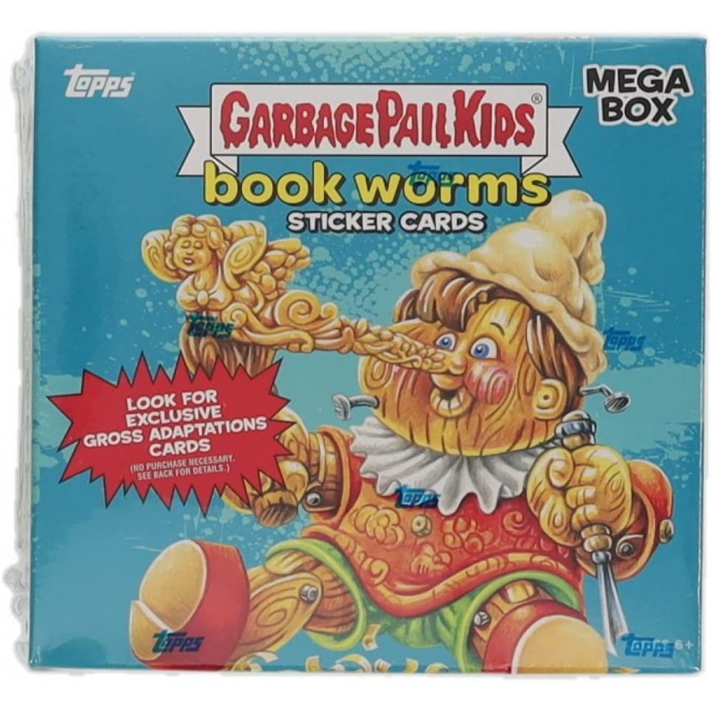 Garbage Paul Kids Book Worms Sticker Cards Mega Box $67.82 Kids' Stickers