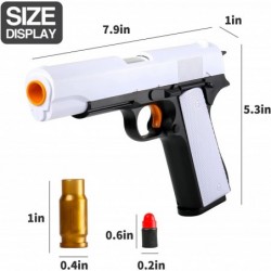 Soft Bullet Pistol Toy Gun with Shell Ejection Magazine Toy Foam Blaster for Kids $31.66 Toy Foam Blasters & Guns