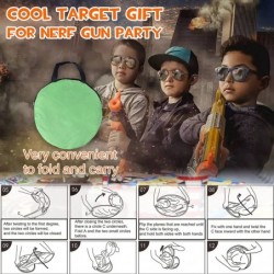 Zombie Shooting Targets for Nerf Guns - Kids Games Outdoor Toys for Boys Ages 4-8 6-12 Outside Indoor Blaster Gun Practice Pa...