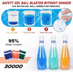 Electric Gel Ball Blaster Toys Gun with 30000pcs Splatter Ball New Styling MP7 Blaster Shooting Games Semi-Automatic Mode Sui...