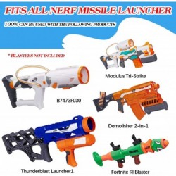 Mega Missile Refill for Nerf N-Strike Elite Series 12 Packs Compatible Foam Rockets Bullets for Nerf Blaster Gun (Purple) $42...