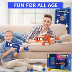 Moving Shooting Games Toy Target Toys for Age 6 7 8 9 10 to 12 Year Old Boys Girls with 2pk Foam Ball Popper Air Toy Guns & 2...