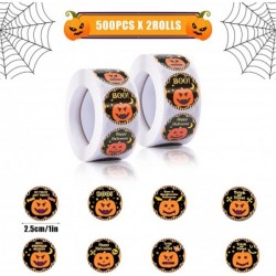 2 Roll of Halloween Stickers Cartoon Pumpkin Patterns Sticker for Kids Halloween Stickers Decor for Party Festival Decor Home...