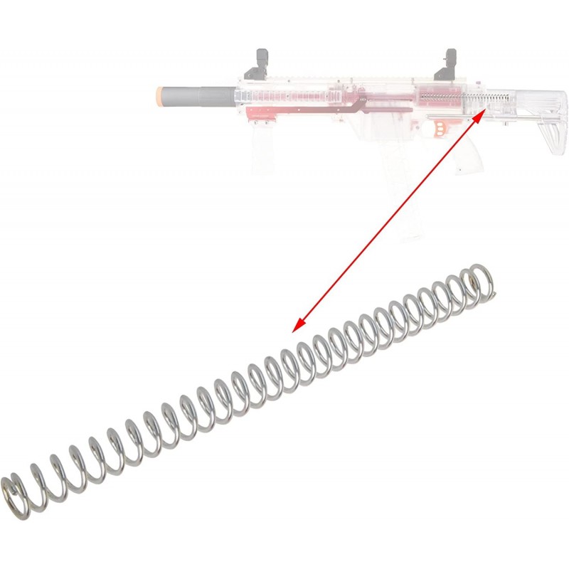 1.8 Slim Spring Metal Silver for Prophecy and Nexus Pro Modify Toy $22.92 Toy Foam Blasters & Guns