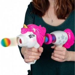 Unicorn Power Popper Foam Blaster Toy - Rapid Fire Rainbow Ball Shooter Blasts Up to 8 Foam Balls - Indoor or Outdoor Play - ...