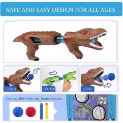 Dinosaur Shooting Games Toys for 6 7 8 9 10+ Year Old Boys Girls 2 Foam Ball Popper Air Guns Standing Shooting Target 20 Foam...