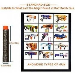 100 Pack Refill Darts Foam Bullets for Nerf War Gun Party for Nerf N-Strike Elite Series 10 Colors $17.90 Toy Foam Blasters &...