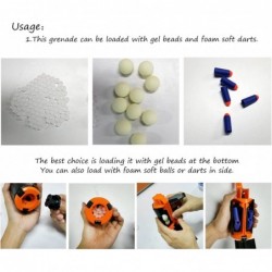 Tactical Plastic Grenades Toy 2PCS Foam Bullet Ball Grenade for CS Battle Game $81.13 Toy Foam Blasters & Guns