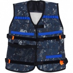 Adjustable Elite Padded Tactical Vest With Storage Pocket for Nerf N-strike Elite Series Blasters Kid Toy Play and Other Outd...