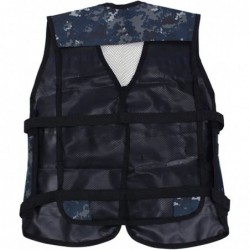 Adjustable Elite Padded Tactical Vest With Storage Pocket for Nerf N-strike Elite Series Blasters Kid Toy Play and Other Outd...