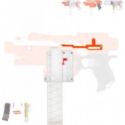 Short Dart Talon Magazine Mod Kit Set for Nerf Stryfe and Worker Swordfish Dominator $43.84 Toy Foam Blasters & Guns