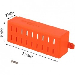 Mod F10555 3D Printed Extended LiPo Battery Cover for Swordfish Toy (Orange) $17.74 Toy Foam Blasters & Guns