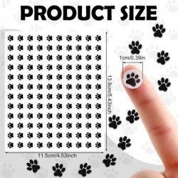 Pack of 3000 Dog Paw Print Stickers Small Mini Animal Paw Print Nail Stickers Value Pack for Water Bottles Kids Classroom Rew...