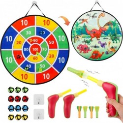 Dart Board for Kids Toys 26'' Double-Sided Safe Board Game with 12 Sticky Balls 2 Toy Guns 4 Dart Bullets Christmas Stocking ...