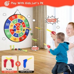 Dart Board for Kids Toys 26'' Double-Sided Safe Board Game with 12 Sticky Balls 2 Toy Guns 4 Dart Bullets Christmas Stocking ...