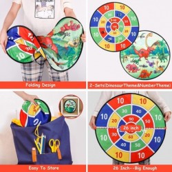 Dart Board for Kids Toys 26'' Double-Sided Safe Board Game with 12 Sticky Balls 2 Toy Guns 4 Dart Bullets Christmas Stocking ...