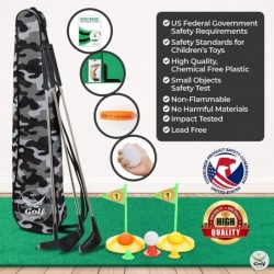 (Lab Tested) - Premium Kids Golf Clubs 3-5 - Kids Golf Set - Toy Golf Set - Toddler Golf Set - Golf Toys for Kids - Mini Golf...