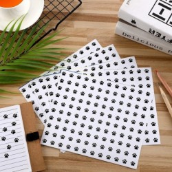 Pack of 3000 Dog Paw Print Stickers Small Mini Animal Paw Print Nail Stickers Value Pack for Water Bottles Kids Classroom Rew...