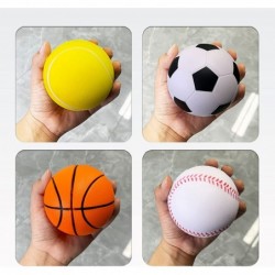 Balls for Kids 8 Pack Foam Sports Balls 3.5" Sports Balls Toy for Kids Ball Toys for Toddlers 3-10 Foam Balls for Kids - Incl...