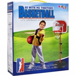 Toddler Basketball Hoop Toy Set Adjustable Height Stand Up to 4 ft Indoor & Outdoor Play $46.90 Toy Sports Products