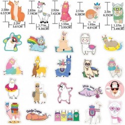 Funny Llama Stickers for Water Bottles 80 Pcs Cute Animal Alpaca Stickers for Kids Waterproof Vinyl Stickers Laptop Stickers ...