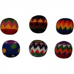 Hacky Sack Assorted Colors - Pack of 6 $25.74 Toy Sports Products