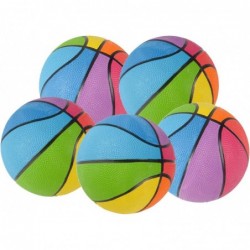 Mini Basketball (5 Pack) Small Basketball for Kids Assorted Rainbow 7 inch Basketball - Indoor Outdoor Game Balls $55.43 Toy ...