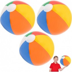 Beach Balls (3-Pack) 12 Inch Inflatable Multi-Colored Beach Balls-Great for Beach Pool Decorations Party Favors and More! $17...