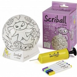 Scriball Ooodles Customizable Mini Football Ideal Gift for All Occasions One Size $95.33 Toy Sports Products