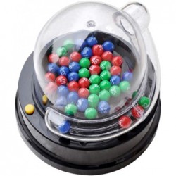 Lotto Machine 1 Set Electric Lotto Ball Machine Bingo Machine Lottery Game Machine for Party Family Game Nights ( Battery Not...